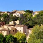le village de Mormoiron (Vaucluse)