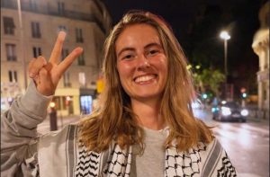 Emma Fourreau deputee francaise LFI au parlement europeen de retour de Palestine, après son arrestation par l'armée israélienne