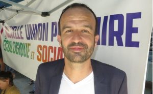 Manuel Bompard, député LFI des Bouches du Rhône et coordinateur national de La France Insoumise