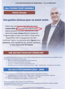 le candidat Chavada est dans la confusion