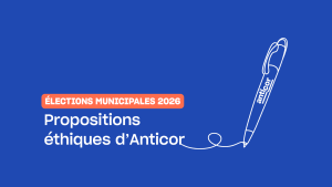 Anticor : propositions municipales 2026