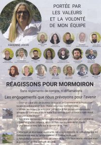 Mormoiron municipales de 2026: liste Silvestre-Jouve