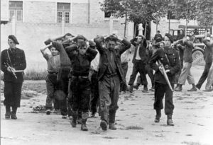Rafle de Résistants par la Milice française