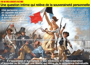 La liberté de choisir sa fin de vie