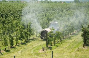 pommiers: épandage de pesticides interdits