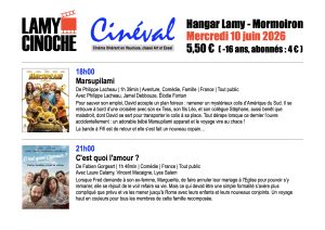 Cinema Cineval au Hangar Lamy à Mormoiron