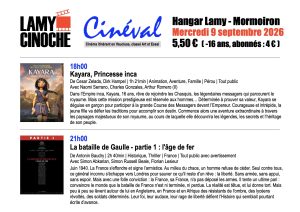 Cinéla au Hangra Lamy à Mormoiron (84)