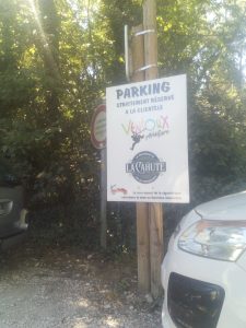 un autre parking du plan d'eau des salettes est-il privatisé?