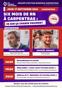 6 mois de RN à Carpentras